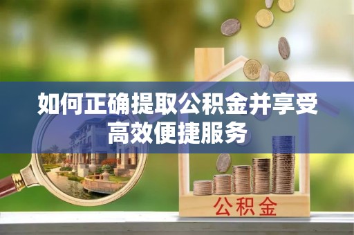 临城如何正确提取公积金并享受高效便捷服务