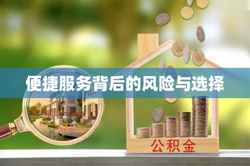 临城便捷服务背后的风险与选择